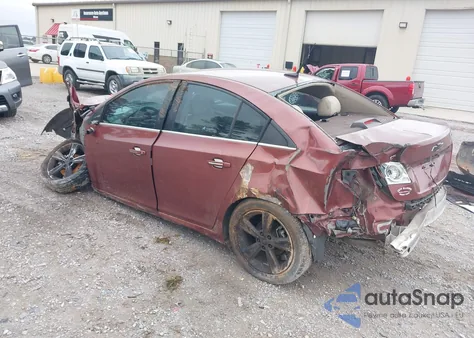 2012 Chevrolet Cruze 2Lt из США, поврежденный, VIN 1G1PG5SC7C7273262